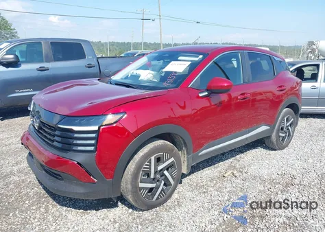 2025 Nissan Kicks Sv Fwd from USA, damaged, VIN 3N8AP6CA1SL309803